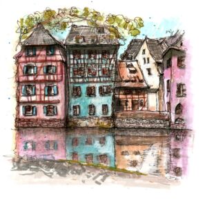 Strasbourg’s La Petite France Print