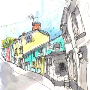 Original mini art- Barmouth