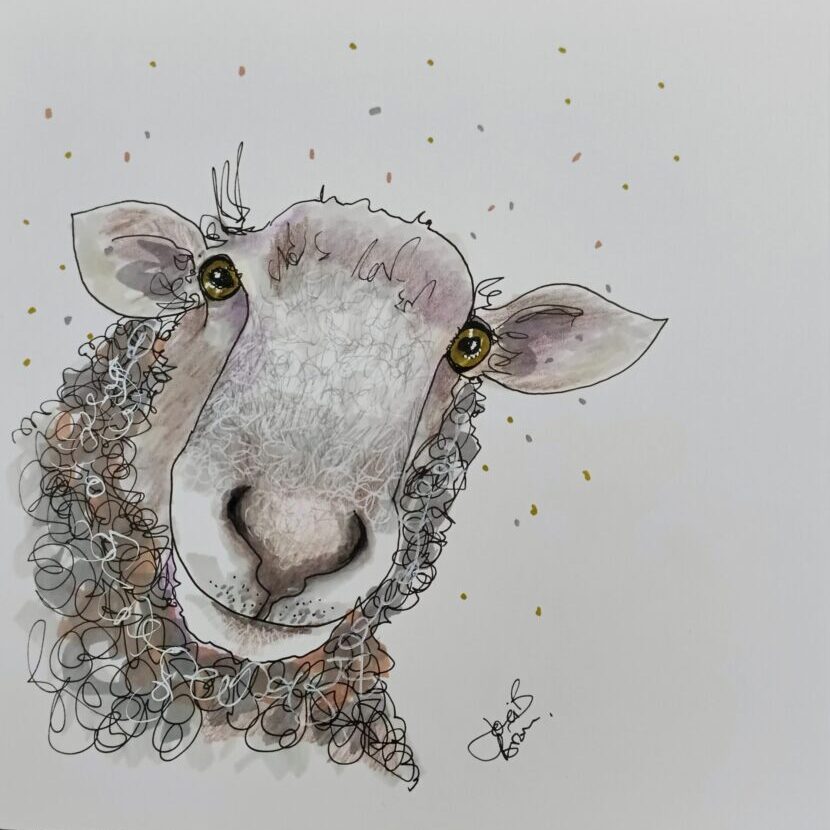 Original "Little face in the field"