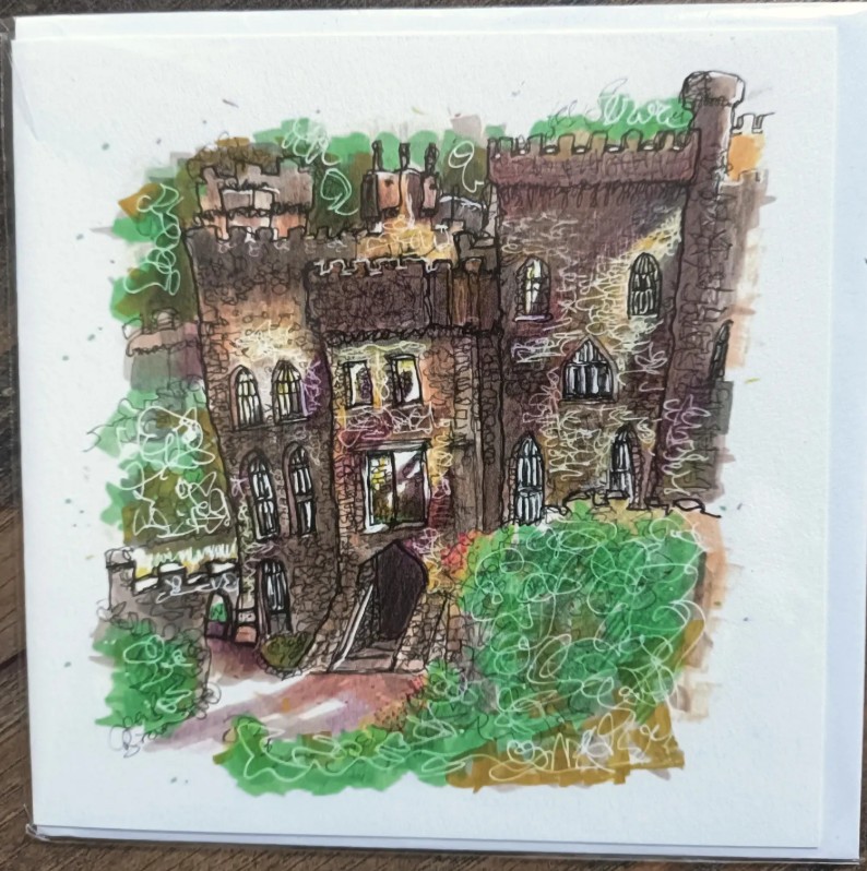 Unique urban art greeting card designs of North Wales. Pack of 10 - Image 4